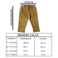 Imagem do CONJUNTO SOCIAL BEBÊ CALÇA COMPRIDA MOD 01