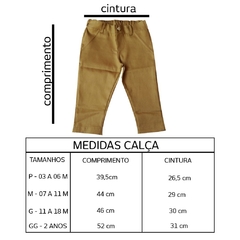 Imagem do CONJUNTO SOCIAL BEBÊ CALÇA COMPRIDA MOD 02