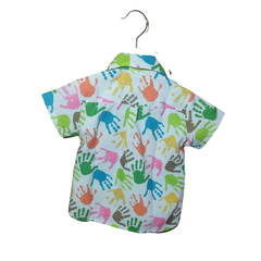 Camisa Temática Aquarela Pintando o 7 maõs - Kimimo Kids