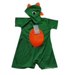 Fantasia Dinossauro infantil verde