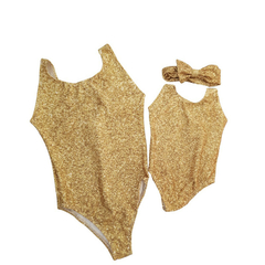 Kit mãe e filha bodie dourado amarelo ouro - comprar online