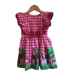 Vestido Luxinho Babado Fazendinha