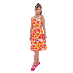 Conjunto Saia Helena Floral