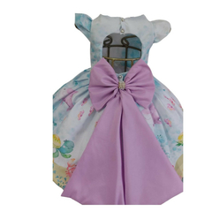 Vestido Infantil Temático Fundo do Mar - loja online