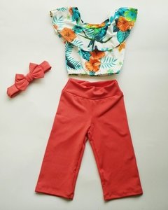 CONJUNTO MINI DIVA CROPPED + CALÇA MOD 05 na internet