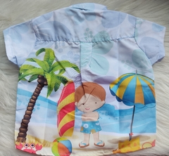 CAMISA TEMÁTICA INFANTIL PRAIA na internet