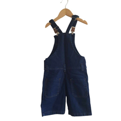 Jardineira infantil Jeans Menino - Kimimo Kids