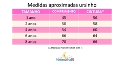 Vestido Infantil Trapézio laço flores vermelho - Kimimo Kids