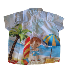 Camisa Social temática praia coqueiro - comprar online