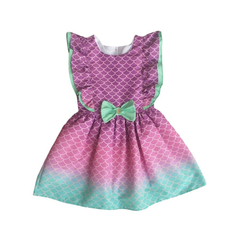 Vestido Luxinho Babado Sereia