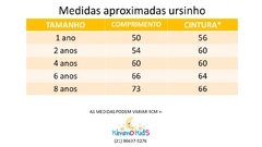 VESTIDO INFANTIL URSINHO - comprar online