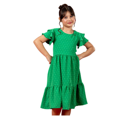 Vestido Verde Natal festas amarração - comprar online