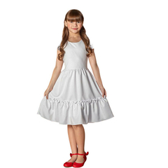 Vestido Branco Princesa Ano novo - formatura - batizado - loja online