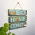 Placa Decorativa Mobile Praia Mar Home Beach Coast Tiffany