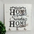 Porta Chaves Chaveiro Decor Parede Home Sweet Home Branco