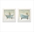 Kit 2 Quadros Decorativos Banheiro Lavabo Toalete Banheiras