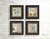 Kit 4 Quadros Decorativos Lavabo Banheiro P c Vidro