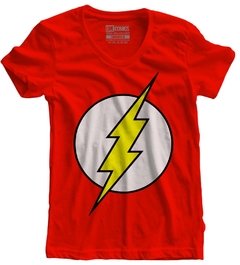 Camiseta feminina The Flash Logo Classico