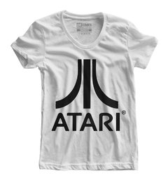 Camiseta feminina Atari Logo - comprar online