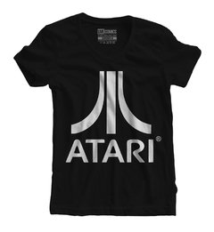 Camiseta feminina Atari Logo
