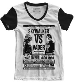 Camiseta Baby Look Skywalker vs Vader Star Wars - comprar online