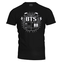 Camiseta masculina unissex K-Pop BTS