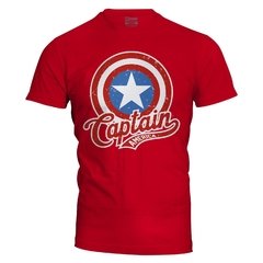 Camiseta Masculina Capitão América Shield na internet