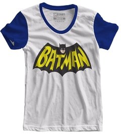 Camiseta feminina Batman Vintage Logo - Live Comics Geek Store