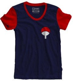 Camiseta feminina Naruto Shippuden Clã Uchiha - comprar online