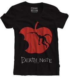 Camiseta feminina Anime Death Note