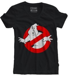 Camiseta feminina Caça-Fantasmas Ghostbusters