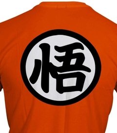 Camiseta feminina Dragon Ball Goku Kanji - comprar online