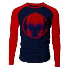 Camiseta masculina manga longa raglan Magneto Live Comics - comprar online
