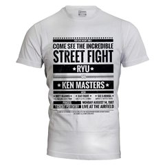 Camiseta masculina Street Fighter Poster - comprar online