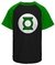 Camiseta masculina raglan Lanterna Verde