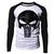 Camiseta masculina manga longa raglan Justiceiro