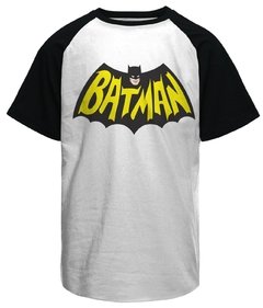 Camiseta Batman raglan Batman Logo Vintage Live Comics
