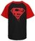 Camiseta masculina raglan Death of Superman