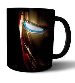 Caneca de Porcelana preta Homem de Ferro Stark Industries - comprar online