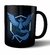 Caneca de porcelana preta Time Mystic Articuno Pokemon