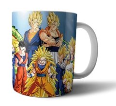 Caneca de porcelana branca Dragon Ball Z Goku 007 - comprar online