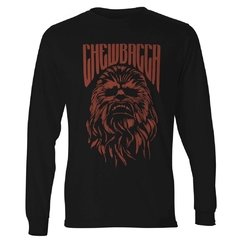 Camiseta Manga Longa Chewbacca