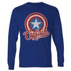 Camiseta masculina Capitão América Escudo