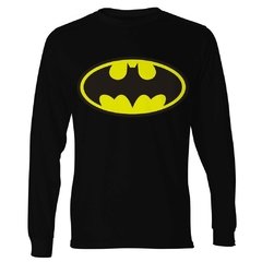 Camisa Manga Longa Batman Logo