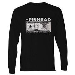 Camiseta Manga Longa Hellraiser - Mr. Pinhead