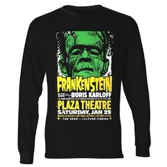 Camiseta Manga Longa Frankenstein