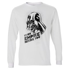 Camiseta manga longa Star Wars Darth Vader Empire Needs You