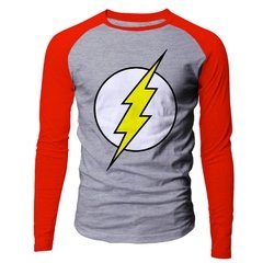 Camiseta masculina The Flash logo classico