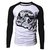 Camiseta manga longa raglan Star Wars Storm Trooper Darkside