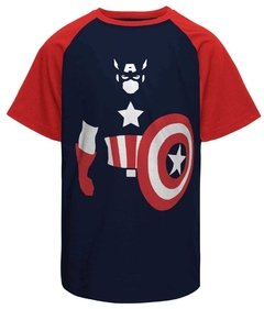 Camiseta Raglan Capitão América